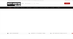 Desktop Screenshot of alexswebstore.com